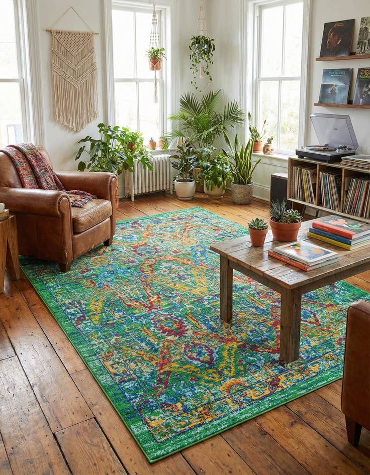 Detail image of 5' 3 x 8' Calypso Rug