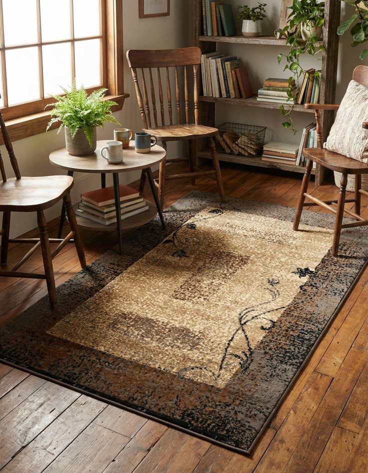 Detail image of 3' x 5' 3 Cafe Rug