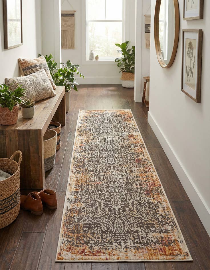 Detail image of 2' x 8' Deepa Runner Rug