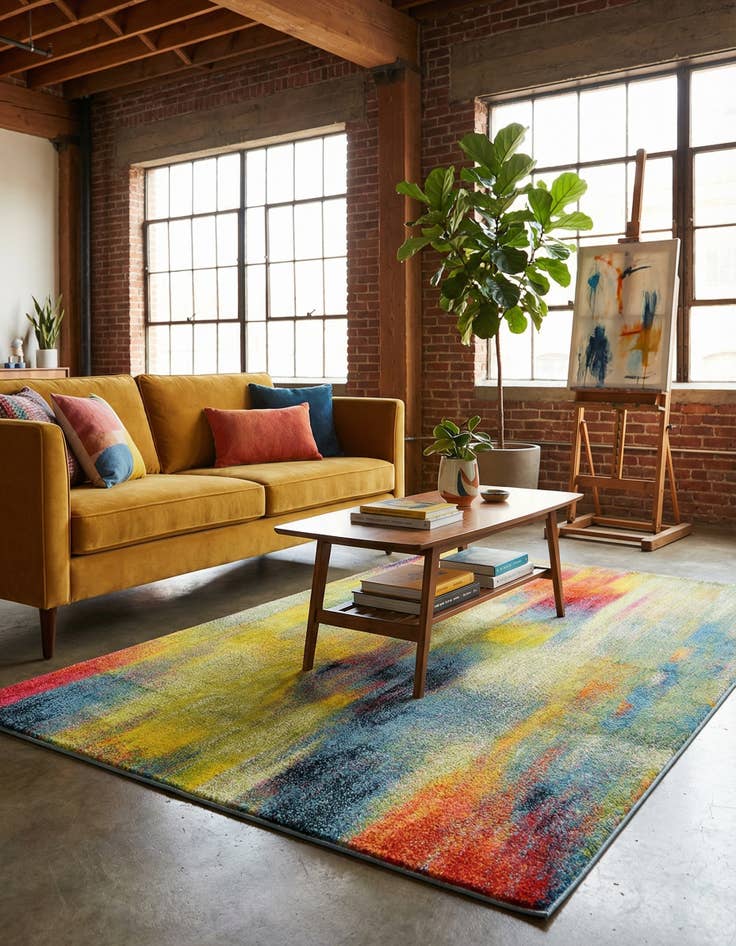 Detail image of 4' x 6' Florence Rug