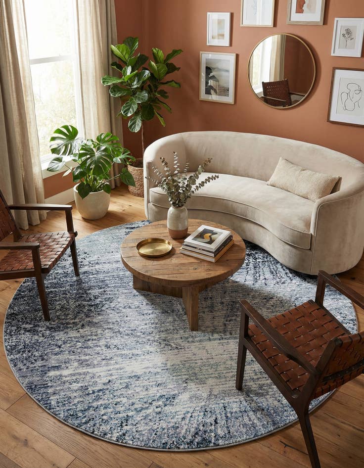 Detail image of 7' 10 x 7' 10 Tucson Round Rug