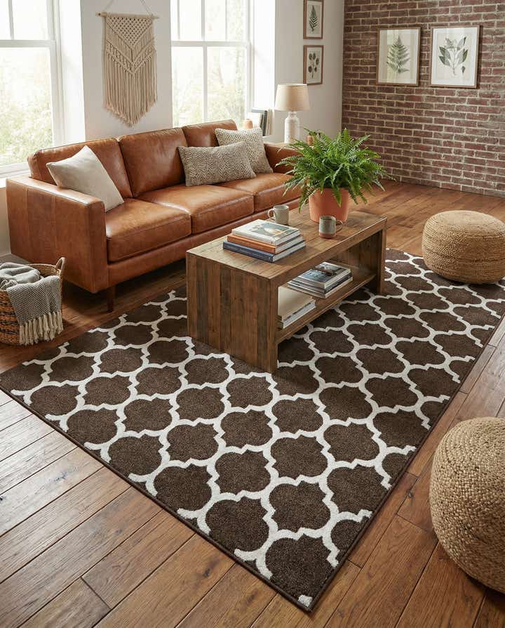 7' 10 x 11' Lattice Rug