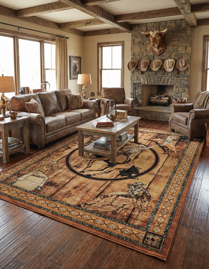 Detail image of 7' 10 x 10' Pioneer Rug