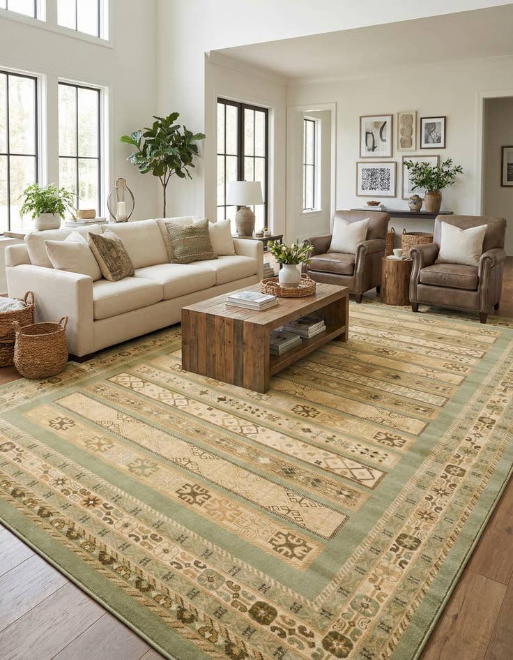 Detail image of 10' 6 x 16' 5 Kashkuli Gabbeh Rug