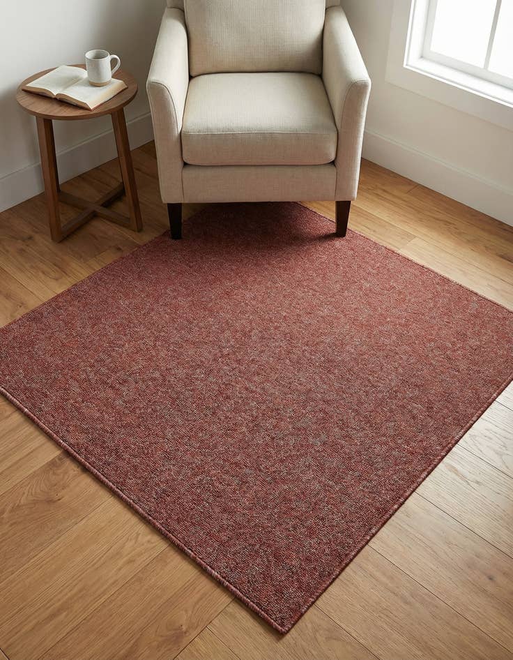 Detail image of 3' 3 x 3' 3 Everyday Solid Square Rug