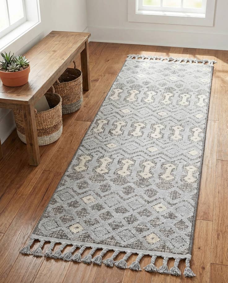Detailfoto van 60cm x 185cm Arlo Loper Vloerkleed