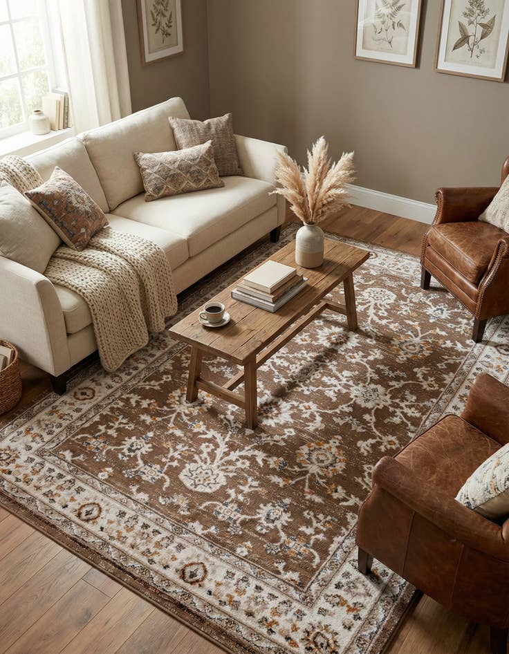 Detail image of 5' 3 x 8' Charlotte Rug