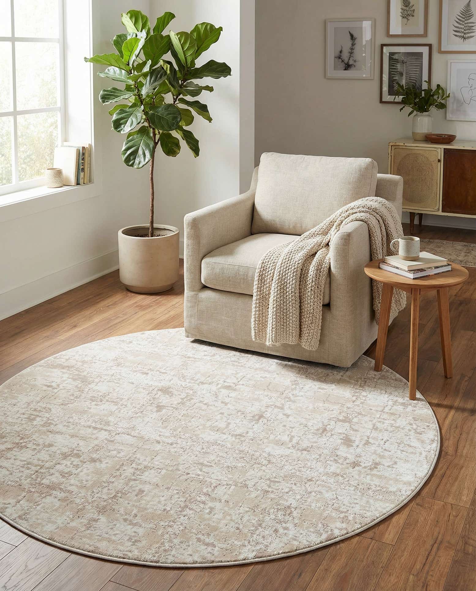 Jill Zarin 5' 3 x 5' 3 Uptown Lexington Avenue Round Rug