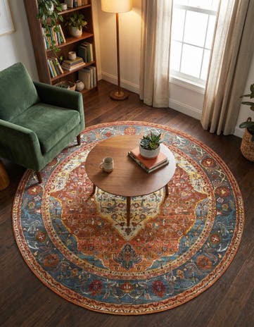 5' 5 x 5' 5 Havana Round Rug