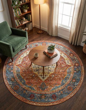 5' 5 x 5' 5 Havana Round Rug