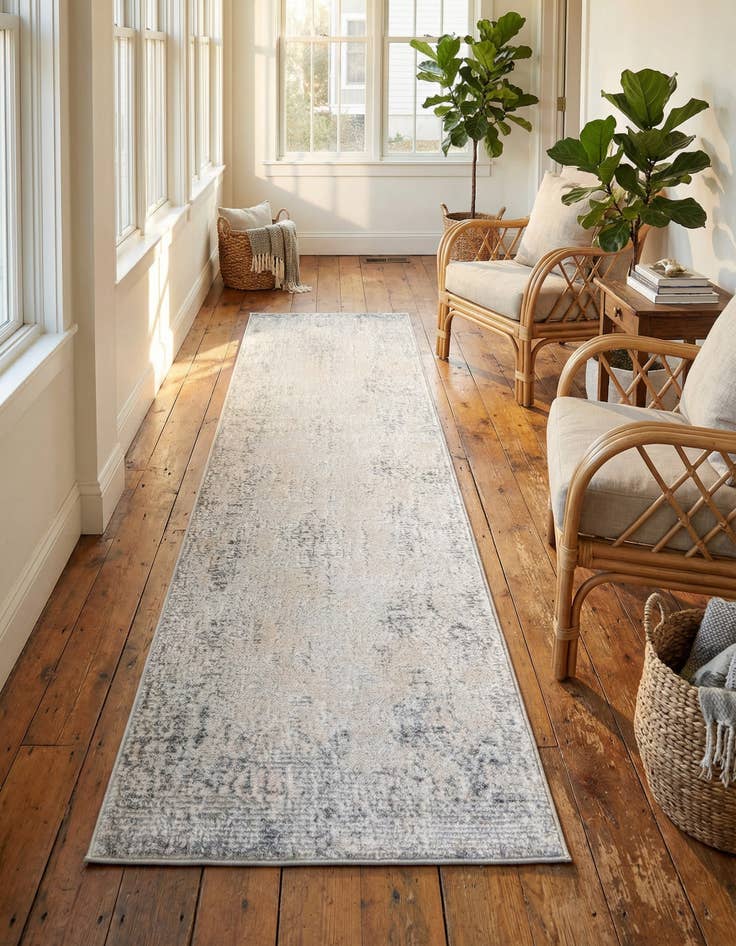 Detail image of 2' x 8' Caspian Runner Rug