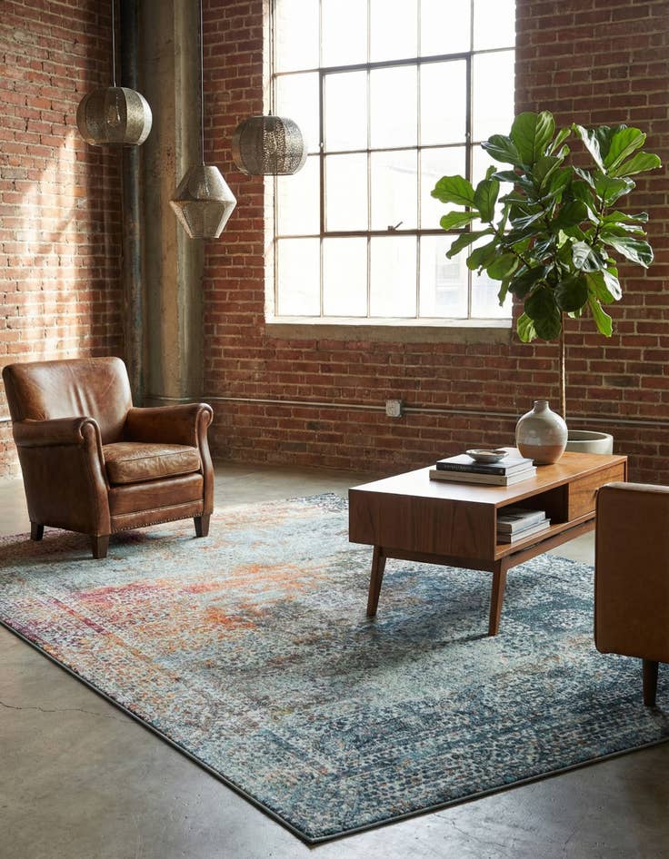 Detail image of 6' x 9' Santiago Rug