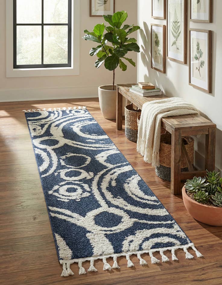 Detail image of 2' x 8' Boho Runner Rug