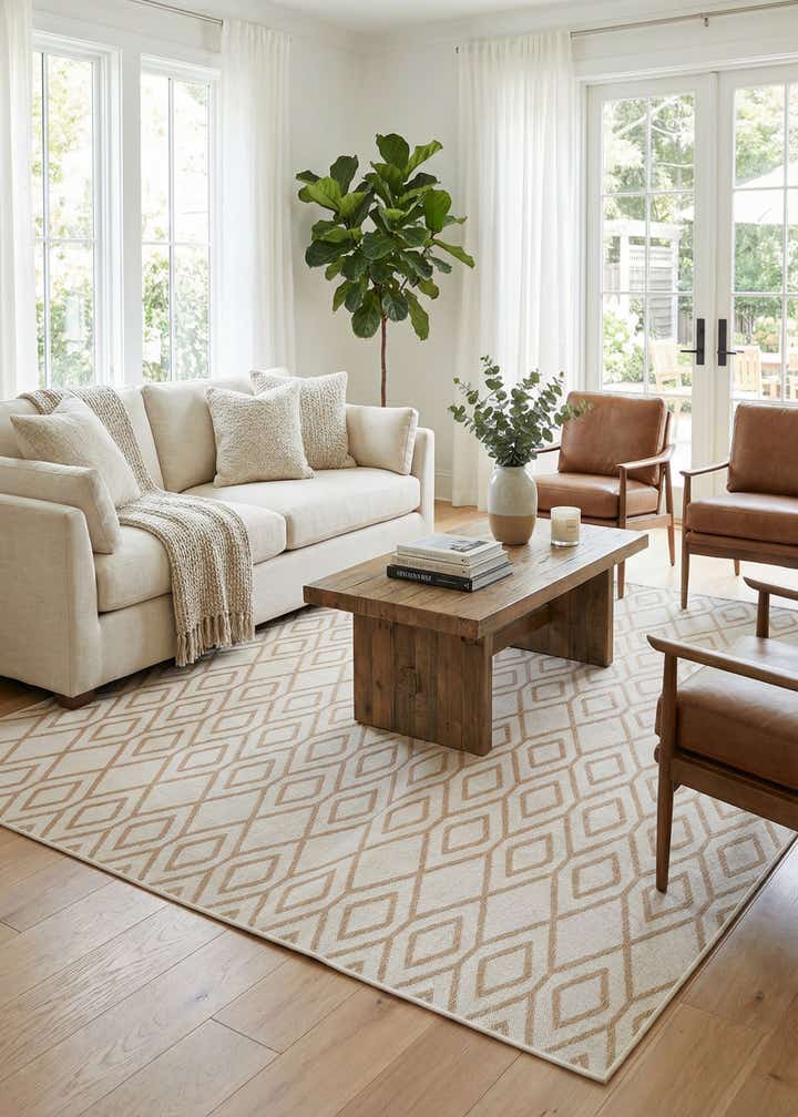 7' 10 x 10' Easy-Clean Jill Zarin Turks and Caicos Indoor / Outdoor Rug
