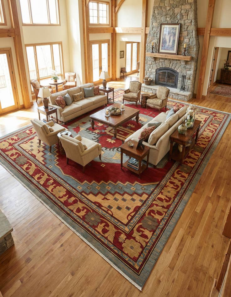 Detail image of 10' 6 x 16' 5 Sara Rug