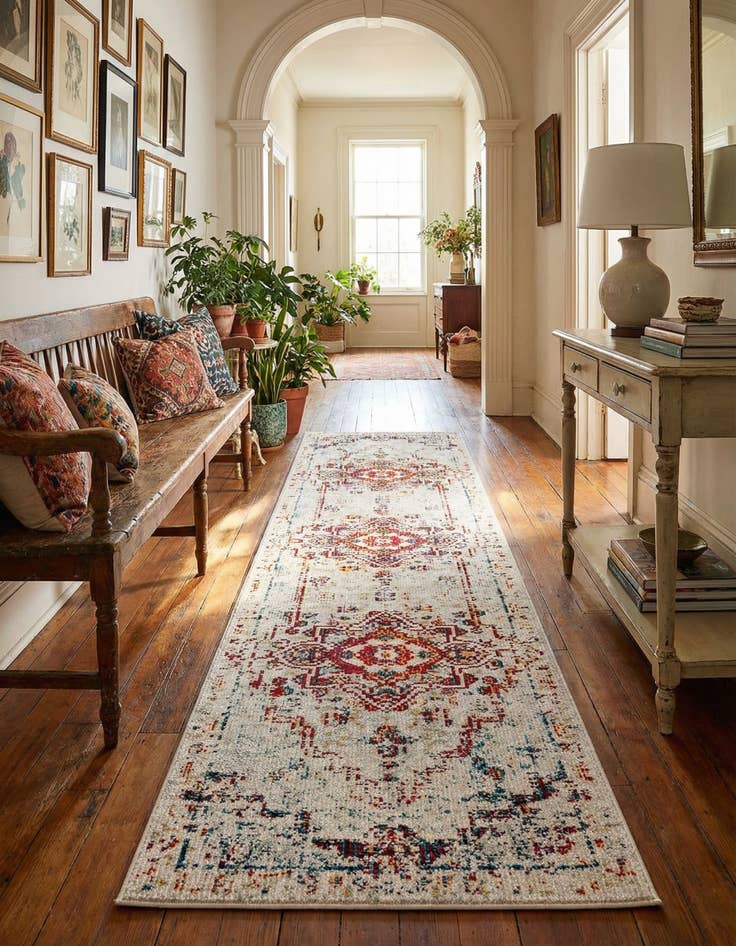 Detail image of 2' x 8' Amulet Runner Rug