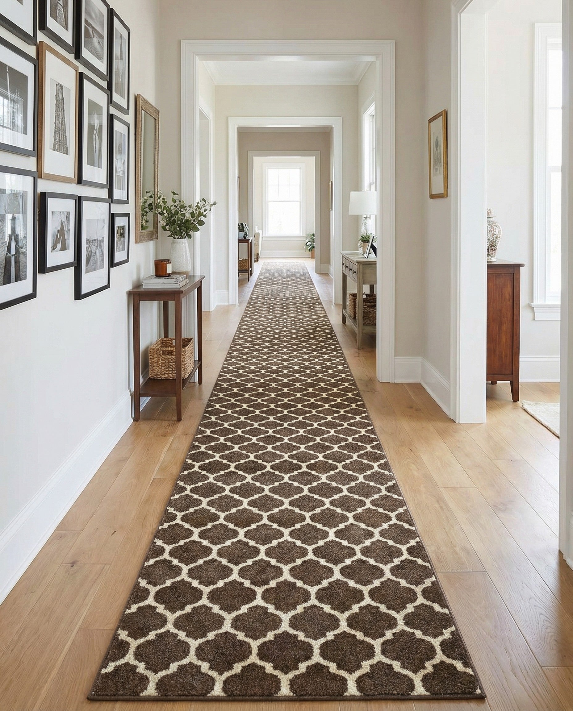 2' 7 x 19' 8 Trellis Runner Rug