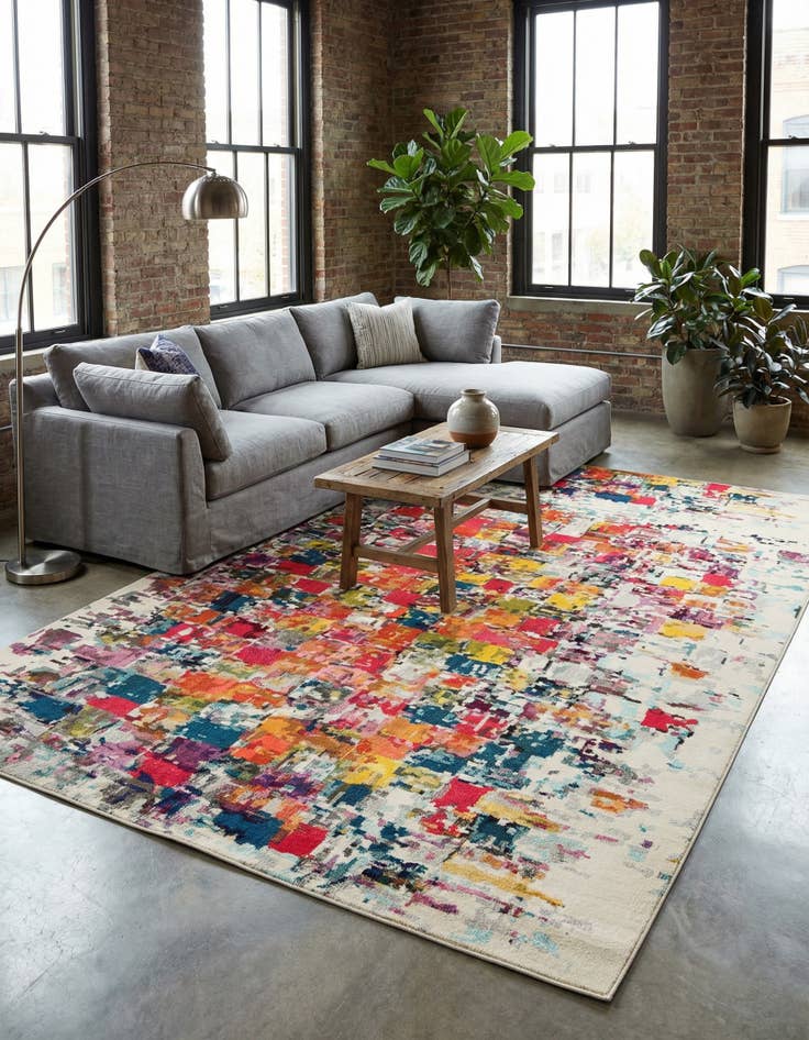 Detail image of 10' 6 x 16' 5  Washable Casablanca Rug