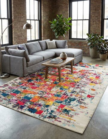 10' 6 x 16' 5 Washable Hyacinth Rug