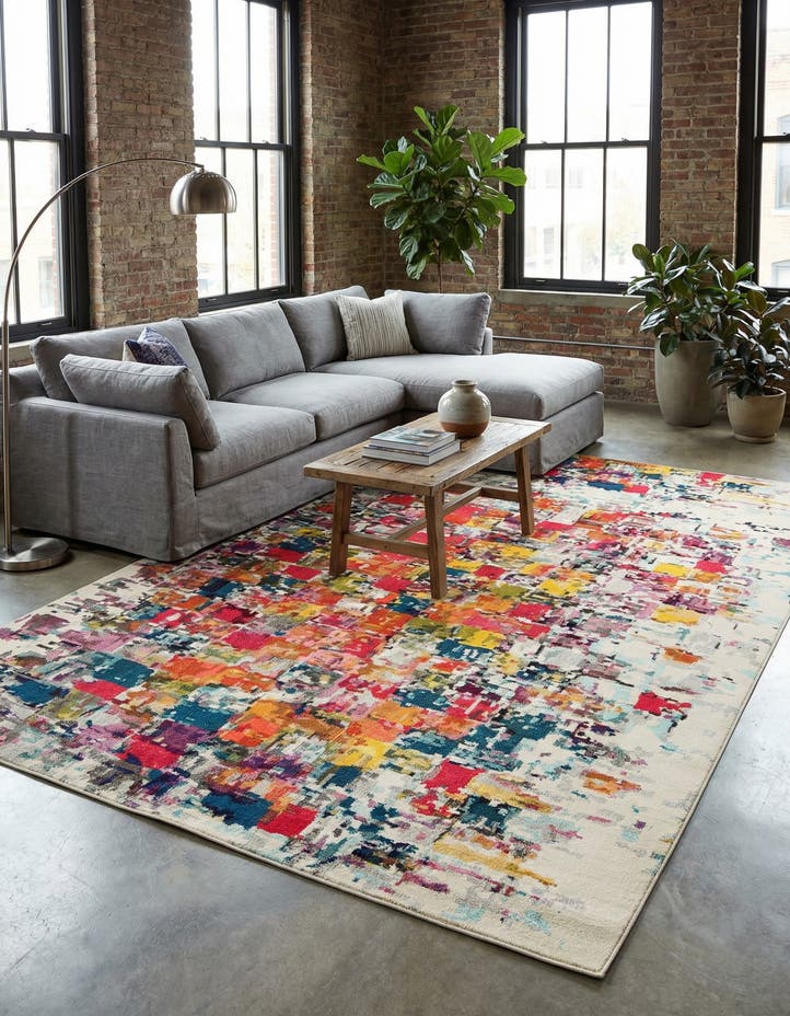10' 6 x 16' 5 Washable Hyacinth Rug