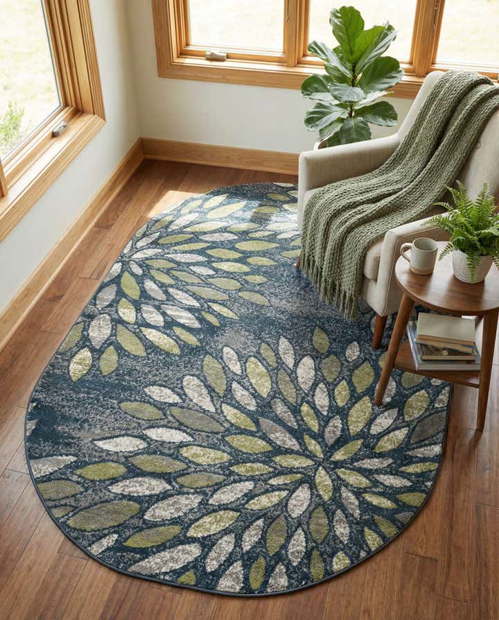 5' x 8' Charleston Oval Rug