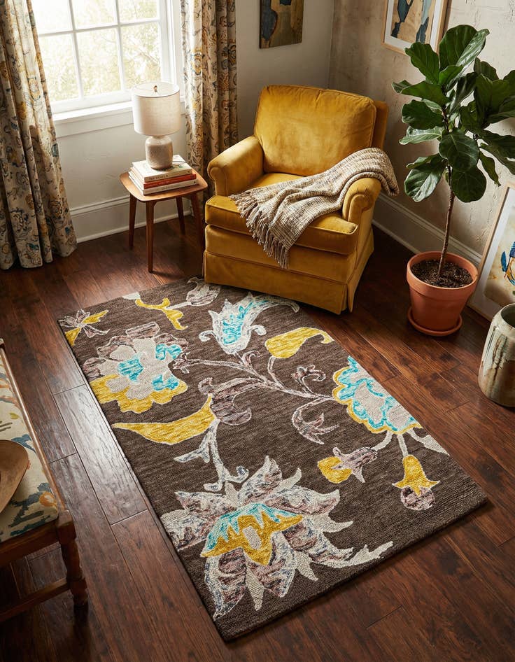 Detail image of 3' x 5' Agra Rug