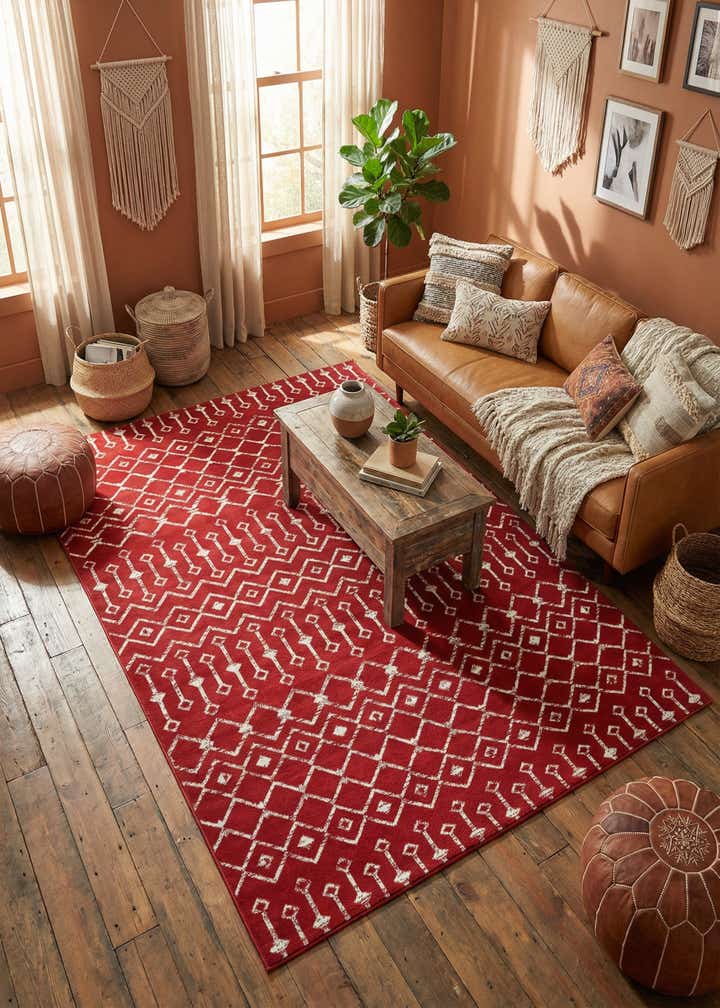 6' x 9' Kasbah Trellis Rug