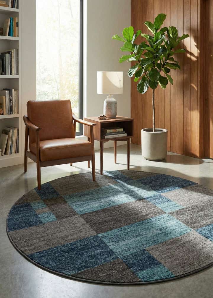 7' 10 x 7' 10 Harvest Round Rug