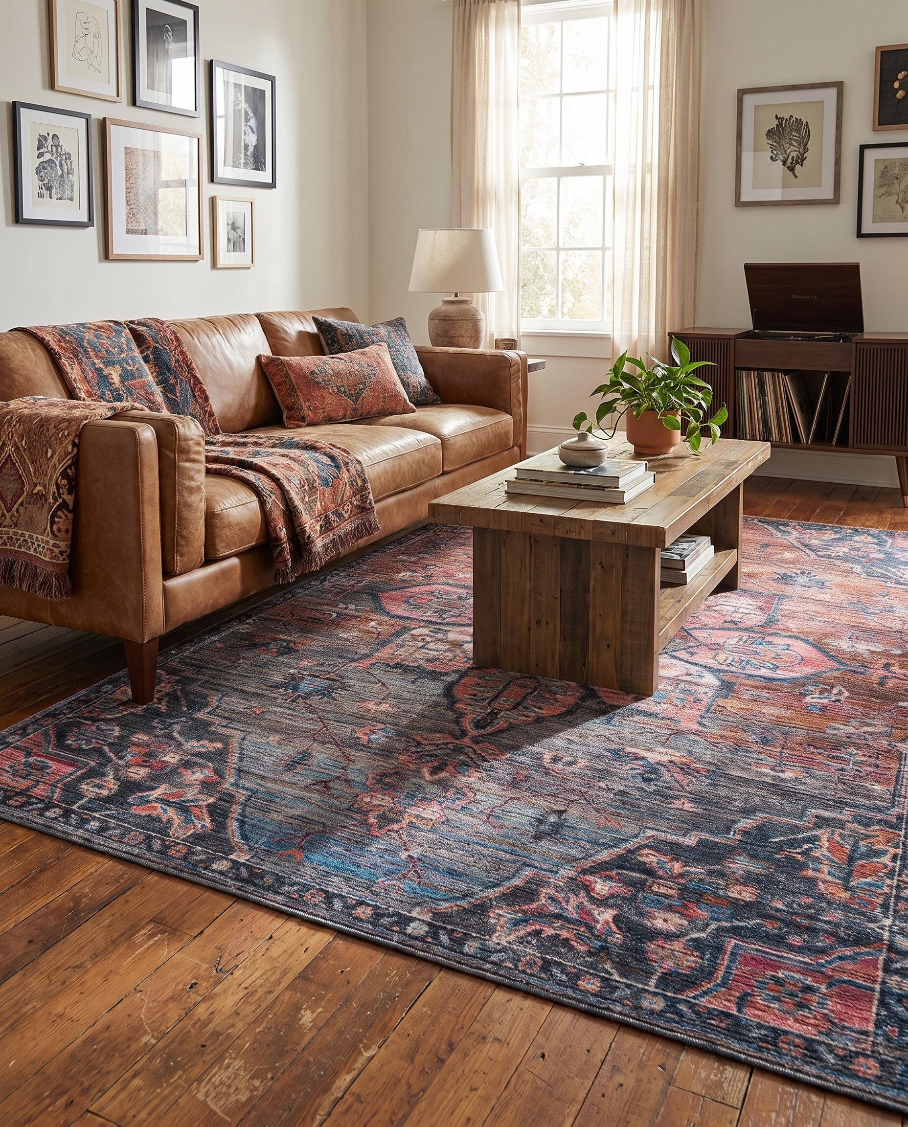 6' x 9' Washable Nostalgia Rug