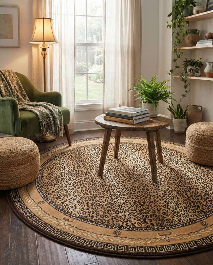 7' 10 x 7' 10 Savannah Round Rug