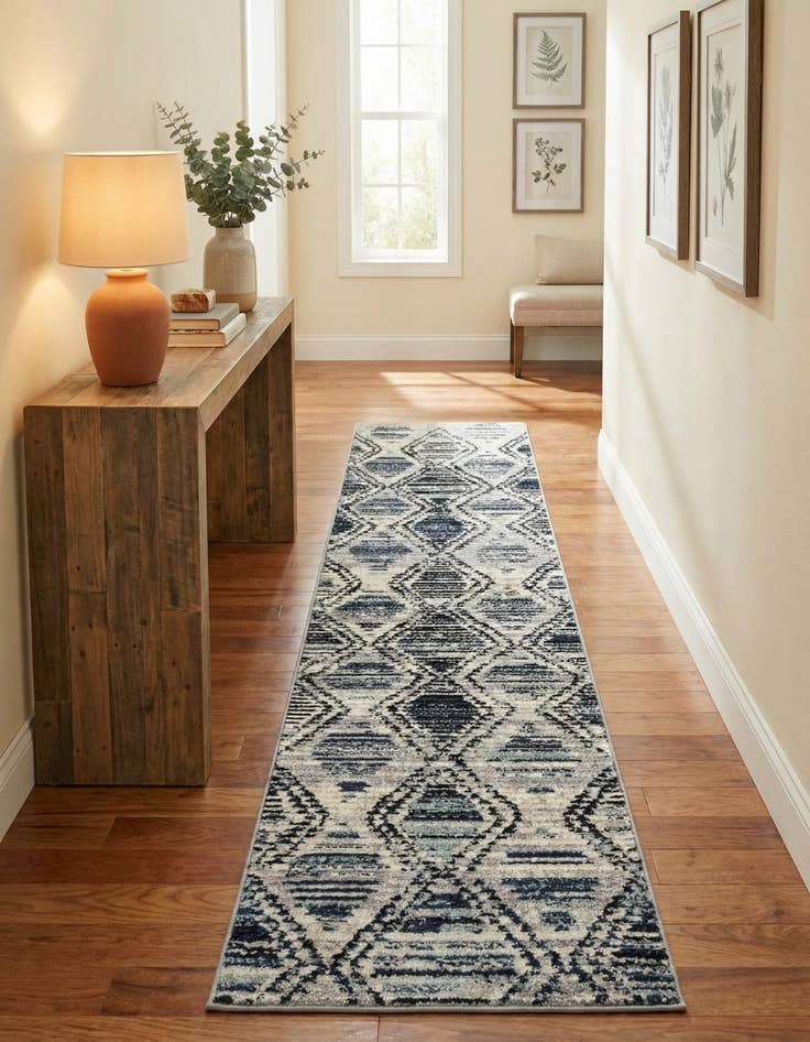 Detail image of 2' 7 x 12' Tagine Runner Rug