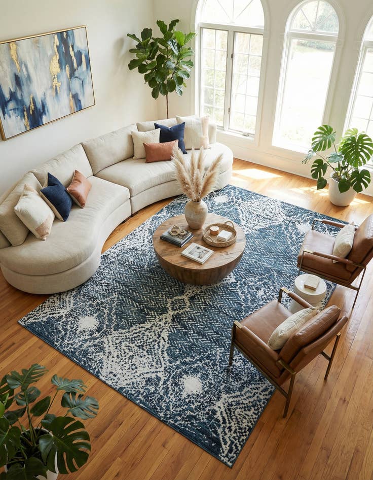 Detail image of 10' x 14' Kamala Washable Rug