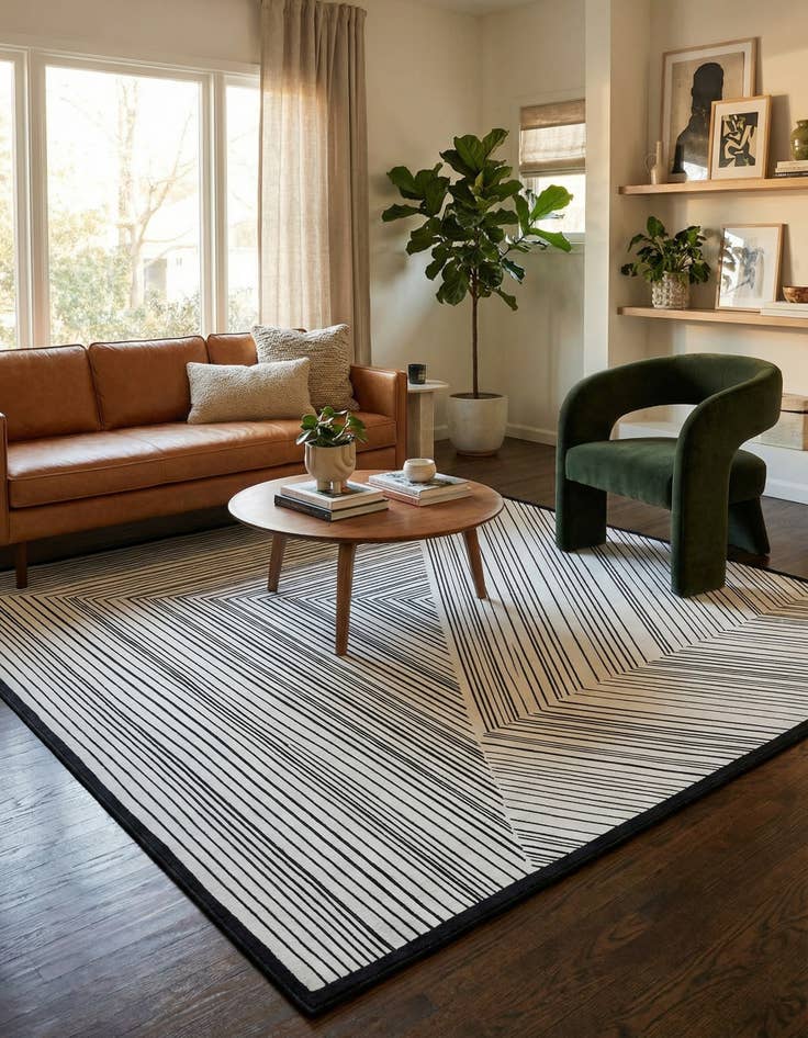 Detail image of 7' 10 x 7' 10 Milano Square Rug