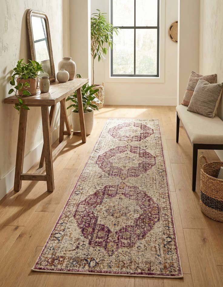 Detail image of 2' x 8' Deepa Runner Rug