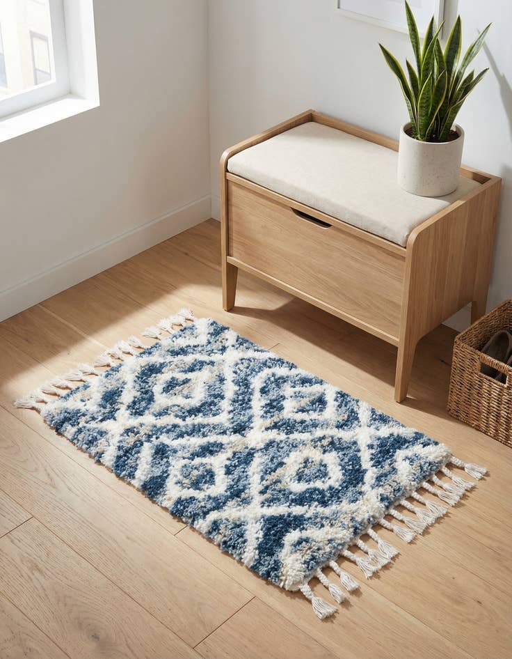 Detail image of 2' 2 x 3' Lagom Shag Rug