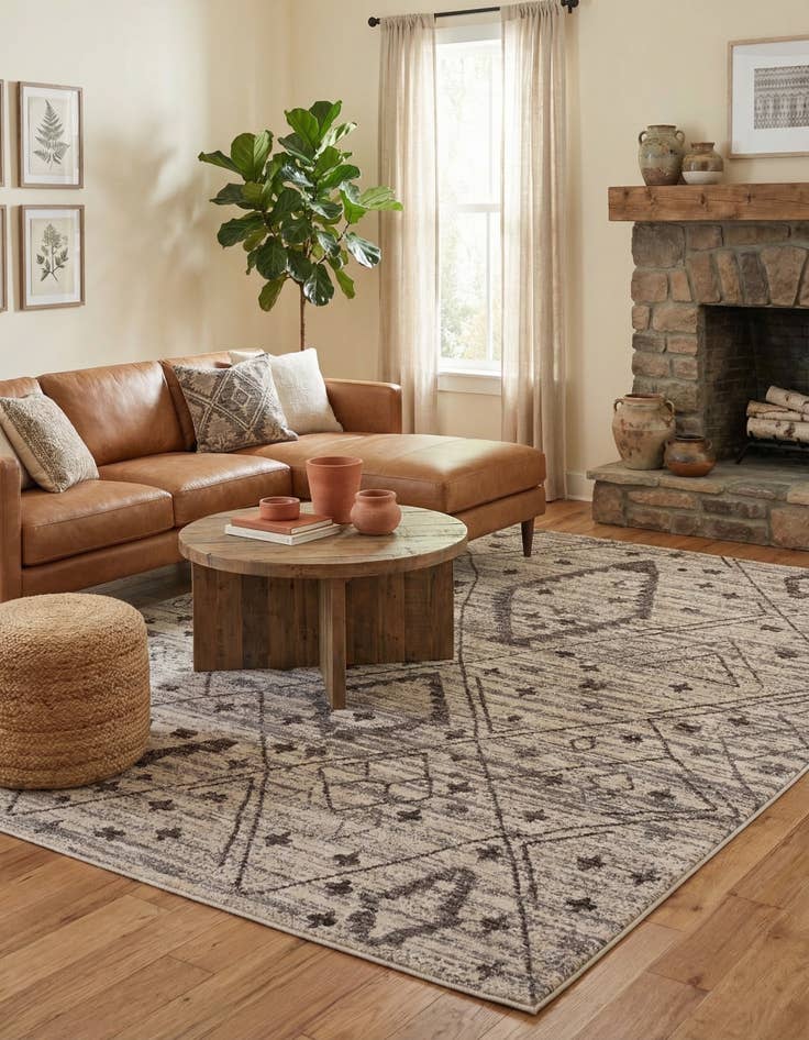 Detail image of 8' x 10' Grand Tradition Rug