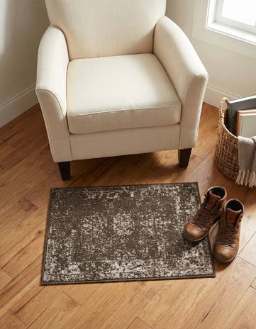 Brown Monte Carlo Rug