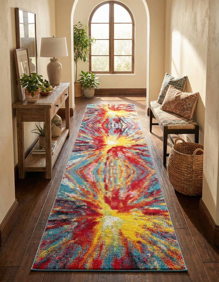 Detail image of  2' 7 x 10' Tuscany Runner Rug