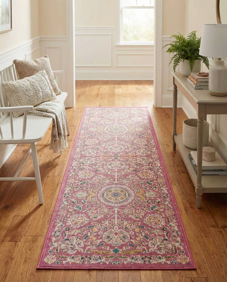 Detail image of 2' x 6' Blossom Runner Rug