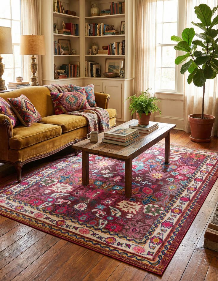 Detail image of 9' x 12' 2  Washable Palazzo Rug