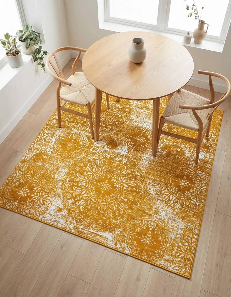 Detail image of 6' x 6' Monte Carlo Square Rug