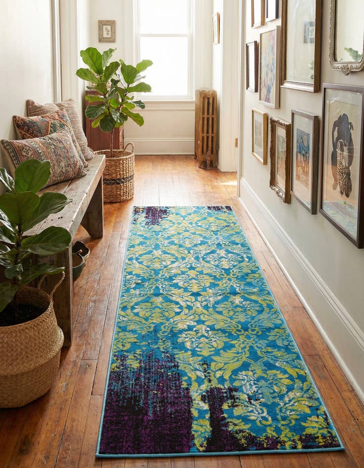 Detail image of 2' x 6' Ankara Runner Rug
