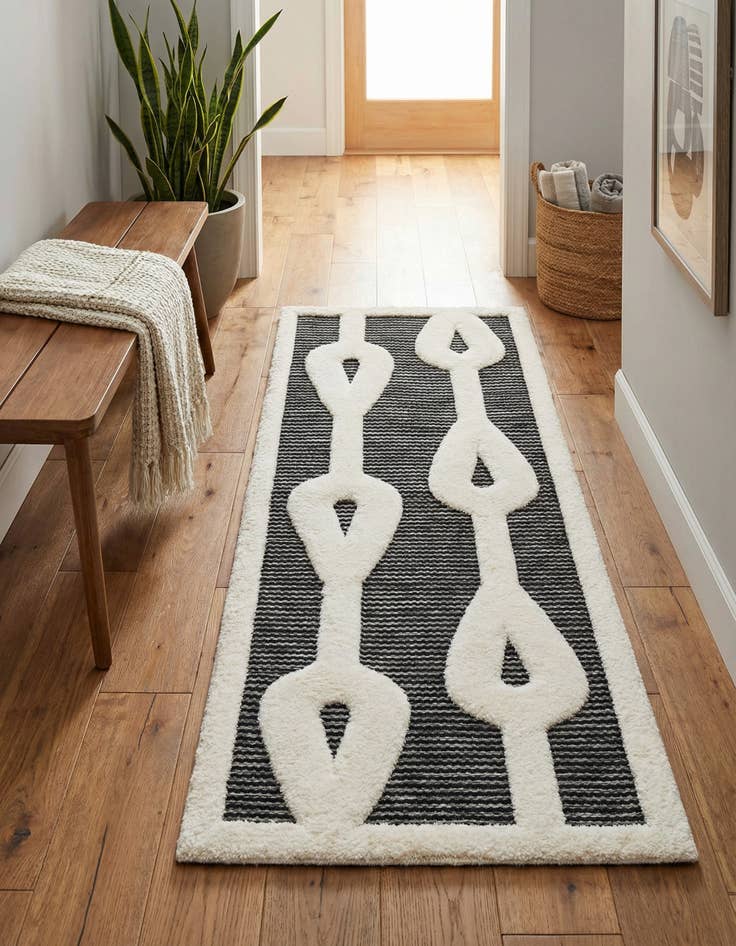 Detail image of  2' x 5' Prismatic Runner Rug