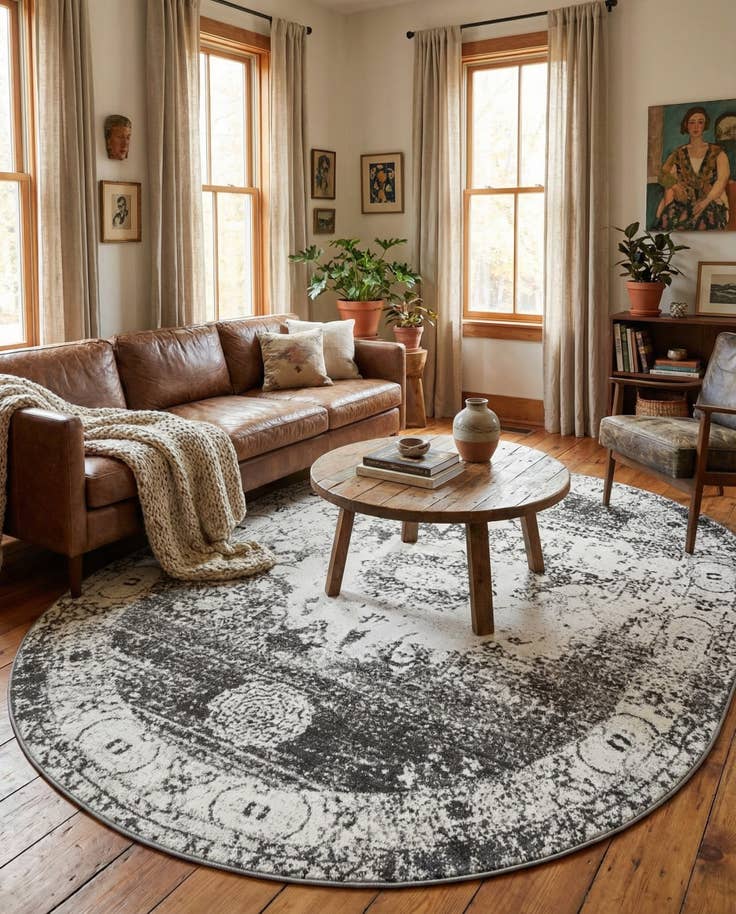 Detail image of 7' 10 x 10' Veneto Oval Rug