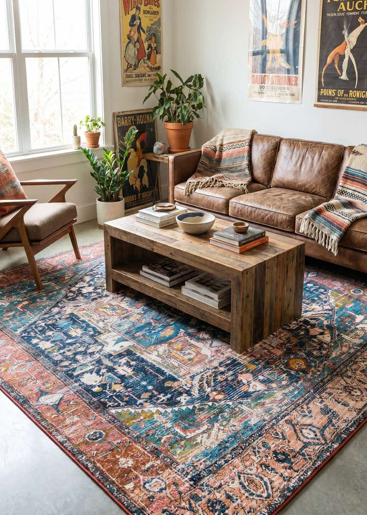 7' 10 x 7' 10 Medina Square Rug
