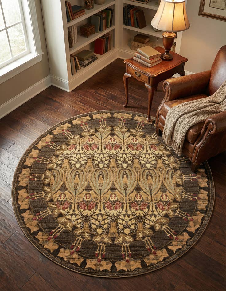 Detail image of 5' x 5' Chelsea Round Rug