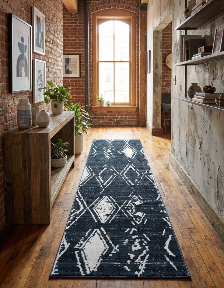 Detail image of 2' 7 x 8' Uptown Carnegie Hill Runner Rug