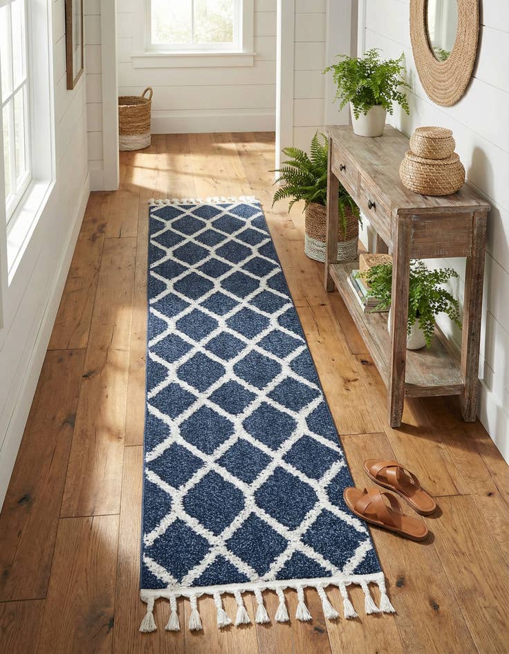 Detail image of 2' x 8' Boho Runner Rug