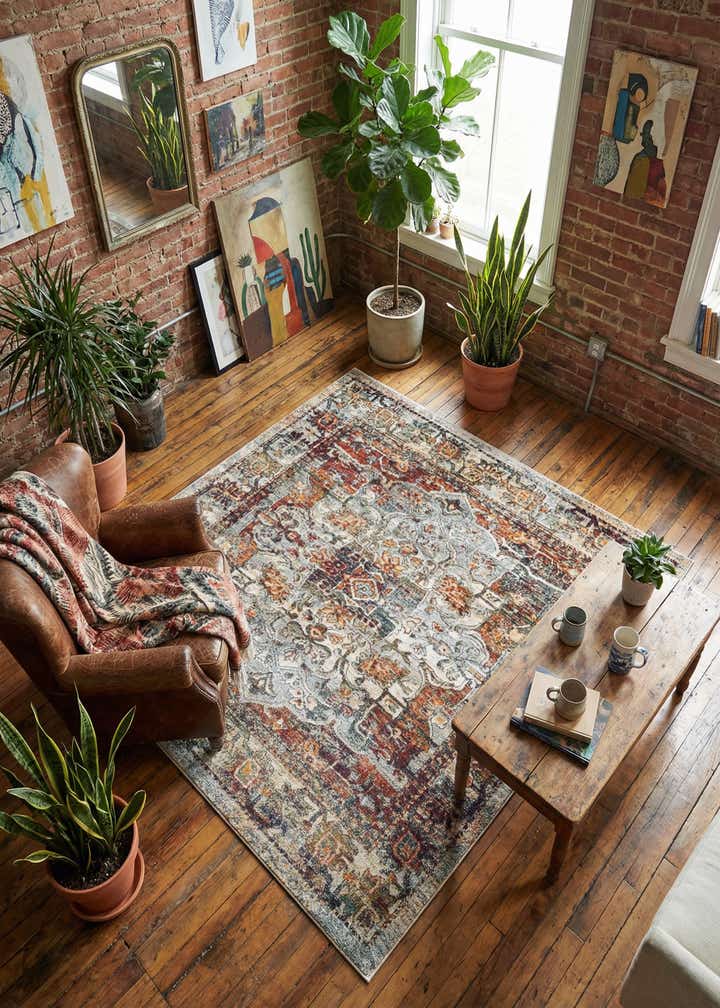 6' x 6' Isabella Square Rug