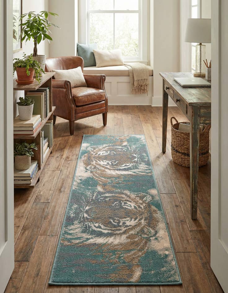 Detail image of 2' x 6' Safari Runner Rug